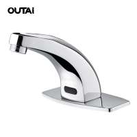 Prefab homes bathroom water saving infrared motion automatic sensor faucet