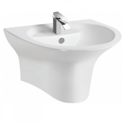 MADE IN CHINA Small size ceramic wall hung sanitary wash basin