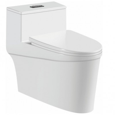 Professional big size can do ivory color hot sale one piece porcelain water closet