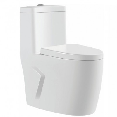 America standard hotsale water saving s-trap siphonic one piece wc toilet bowl color