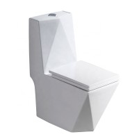 Factory Direct selling square p-trap/s-trap ceramic sanitary ware modern one piece ceramic toilet in cheap price