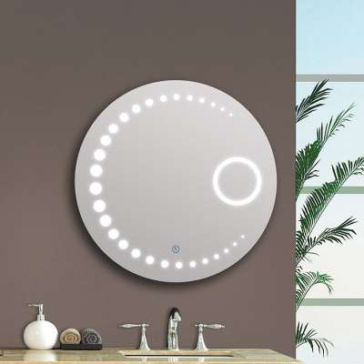 China manufacturer with magnifying led circle mirror