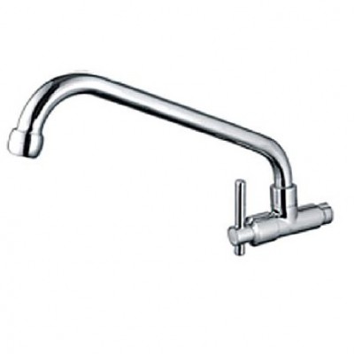 Single cold wall mounted low price kitchen sink water tap