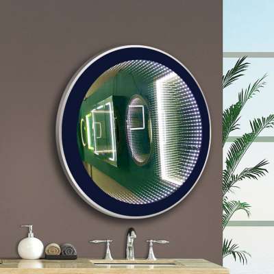 MADE IN CHINA new design with sensor touch switch 3D led mirror