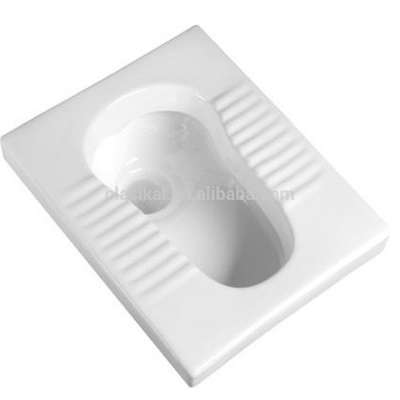 Bathroom sanitary porcelain ware white portable squatting pan