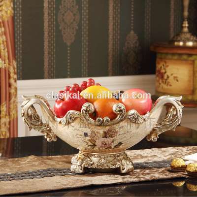 Home Decoration Modern Design Ceramic Fruit Basket