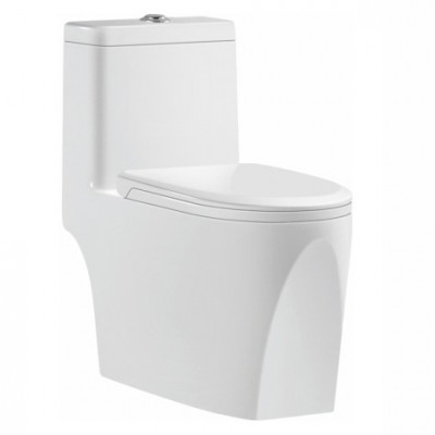 Singapore hotsale item white color big size floor mount ceramic  luxury toilet