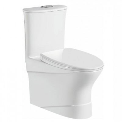 Dual flush round design floor mounted toilet 2020